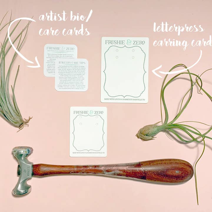 Freshie & Zero - Wholesale Dangle Earrings - Uplift Golden Organic Circles Mixed Metal Dangle Earrings4