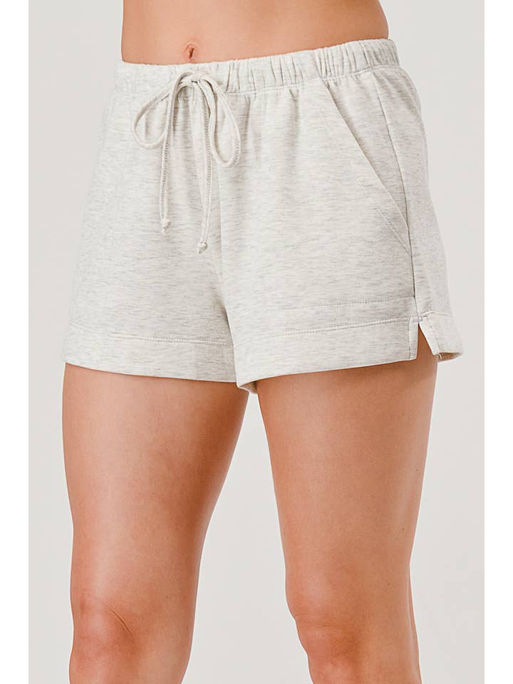 REDFINCH APPAREL INC - Wholesale Athletic Shorts - Women's - Womens Dolphin Hem Drawstring Waist Track Shorts10