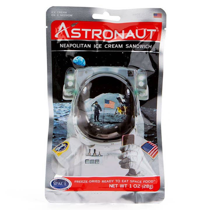 Astronaut Foods Neapolitan Ice Cream Sandwich for wholesale by Edu-Sci