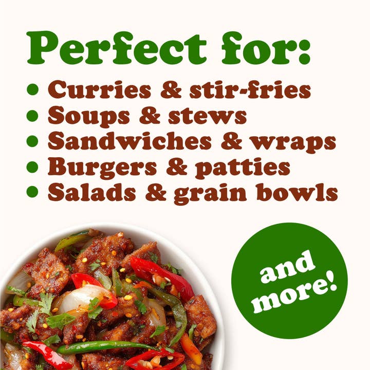 Food To Live - Wholesale Shelf-stable prepared meal - Organic Soy Chunks – Non-GMO. Vegan, Kosher, Bulk – by Food to Live6