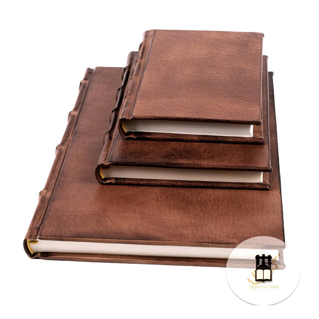 Legatoria Koiné – Großhandel Tagebuch – Klassisches Notizbuch aus echtem Leder3
