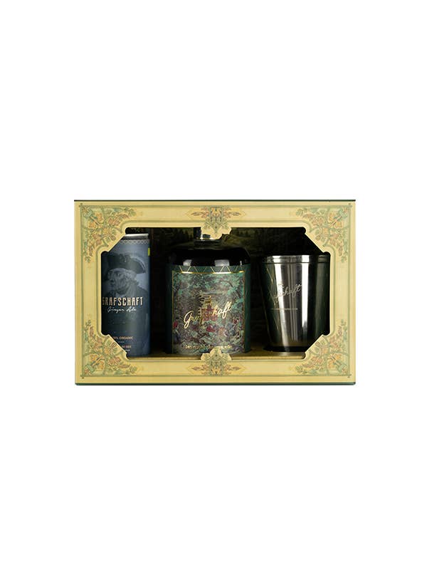 Grafschaft herbal liqueur - gift box for wholesale by Grafschaft Kräuterlikör