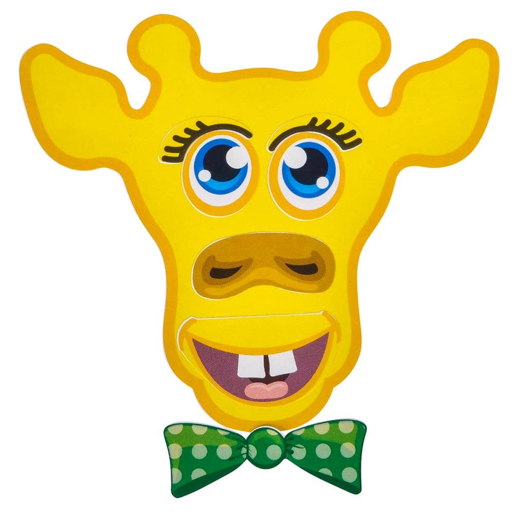 La Luna Bella - Toys - Wholesale Sticker - Kinderen en baby - STICKERSET ZOO ANIMAL MET PERSONAGES LLB Sticker2