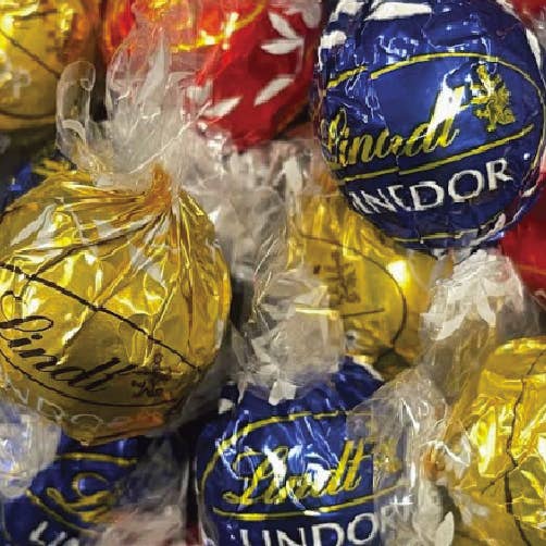 Game On Foods - Wholesale Chocolate Box - Lindt Truffle Container - Green1