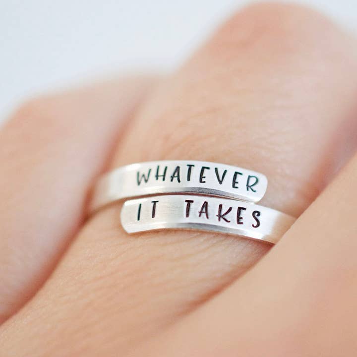 Wickelring „Whatever It Takes“ für den Großhandel von Tesoro Jewelry