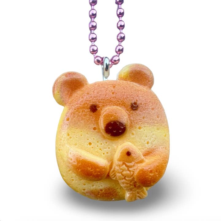 Pop Cutie Accessories & Gifts - Wholesale Kids necklace – Kids - Bread Pet Necklace I Charm Necklace I Handmade Necklace Cafe5