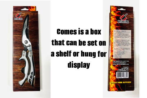Butcher BBQ Inc - Wholesale Scissors and Shears - Poultry & Kitchen Shears Use for Chicken, Turkey, & Herbs4