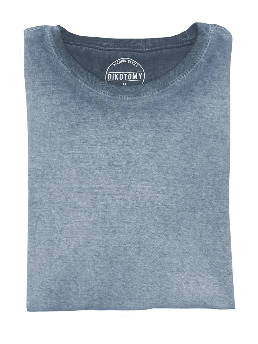 LEAD W2448-T029 YM LONG SLEEVE OIL WASH JRSY SCOOP CREW for wholesale on Faire1