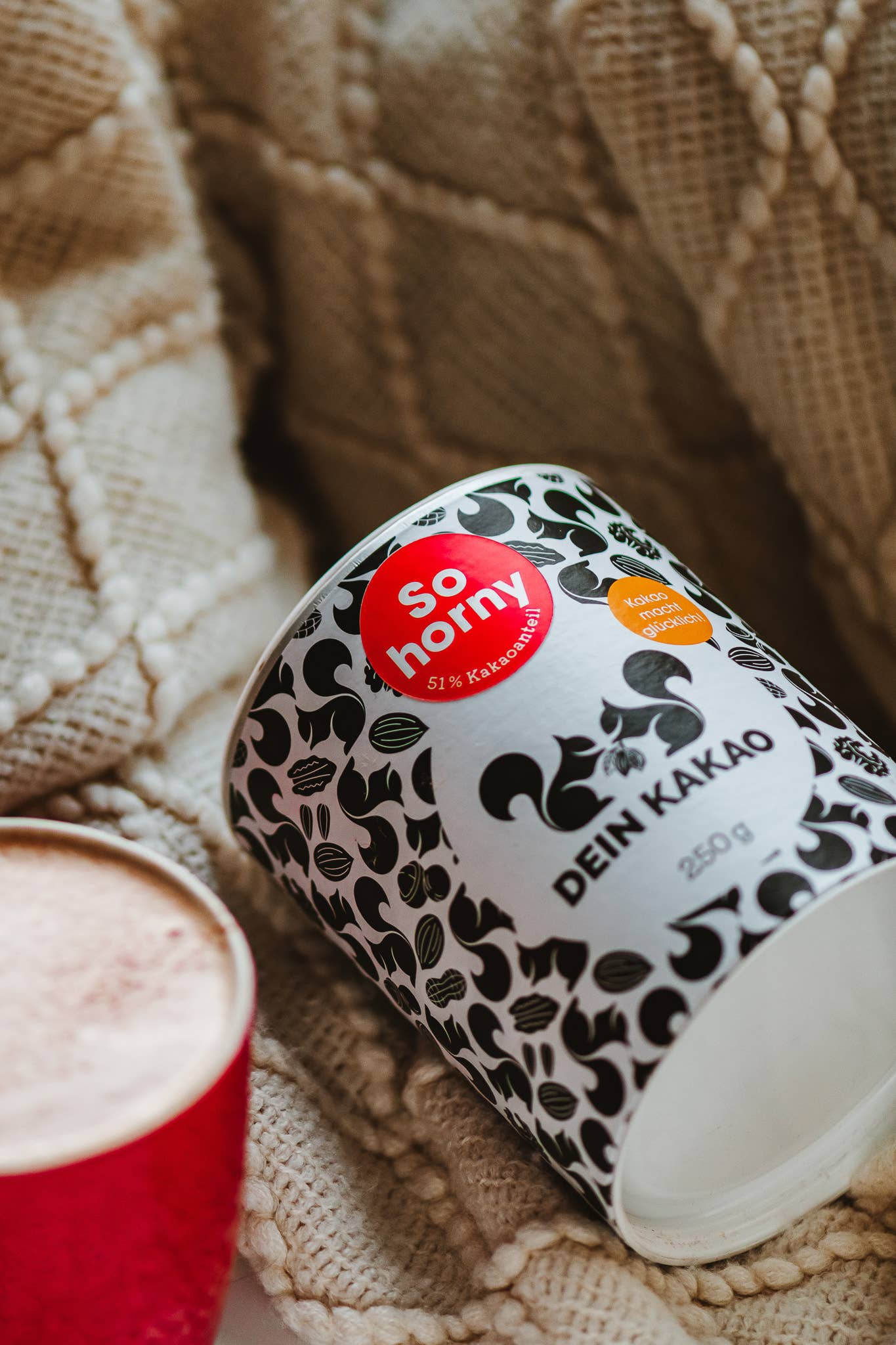 Dein Kakao – Kit/preparado de chocolate quente por atacado – So Horny pó de chocolate orgânico | Your Cocoa | vegano | Tonka0