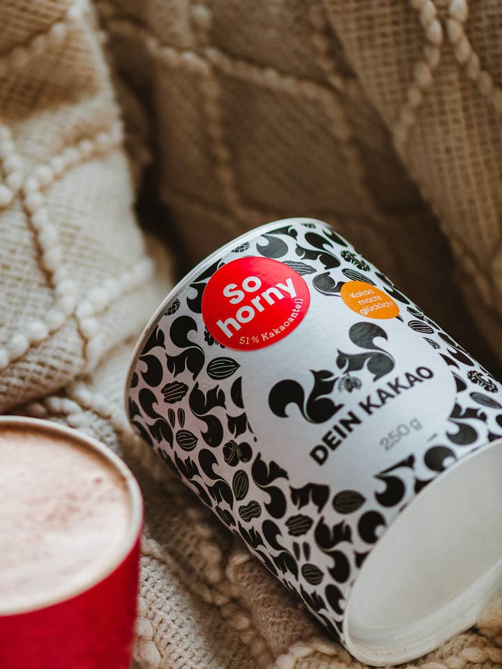 So horny organic chocolate powder | Your cocoa | vegan | Tonka for wholesale by Dein Kakao