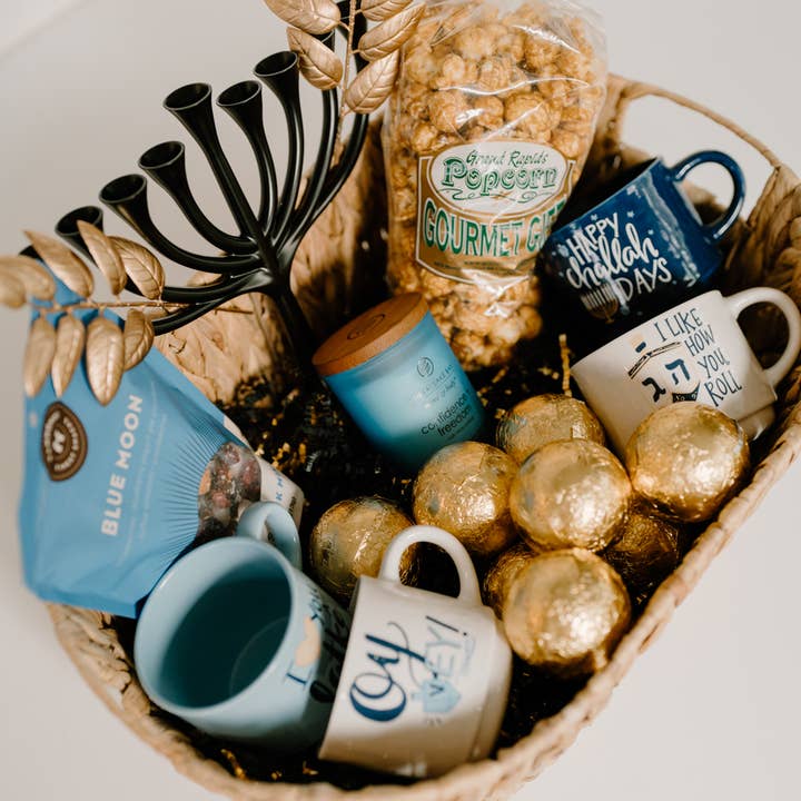 Festival of Lights Basket for wholesale by Basket Bowtique