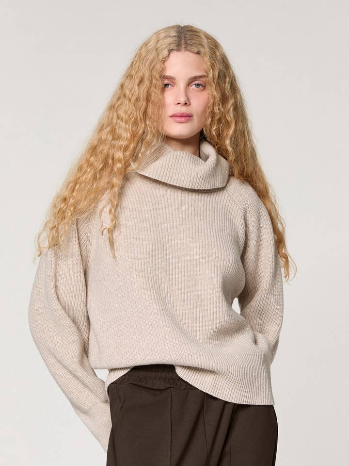 Geribde coltrui voor wholesale door Rodier