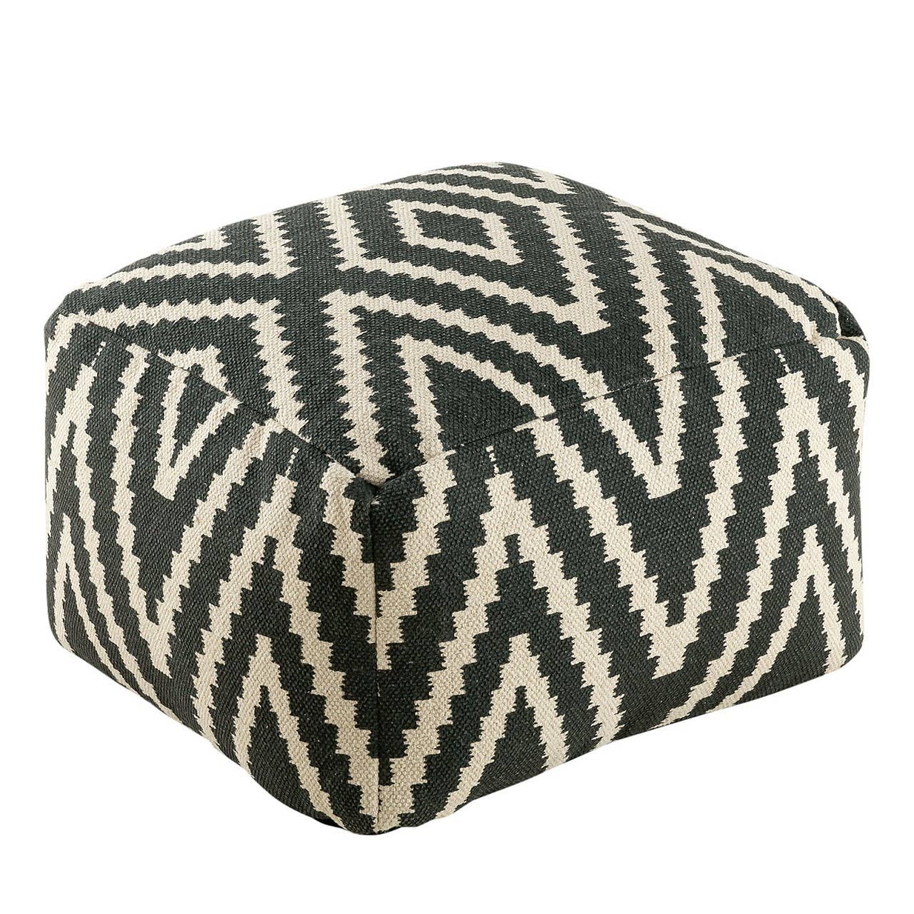 Voglrieder - Wholesale Pouf - Footstool 55 x 37 x 55 cm Pouf Kilim Bode0