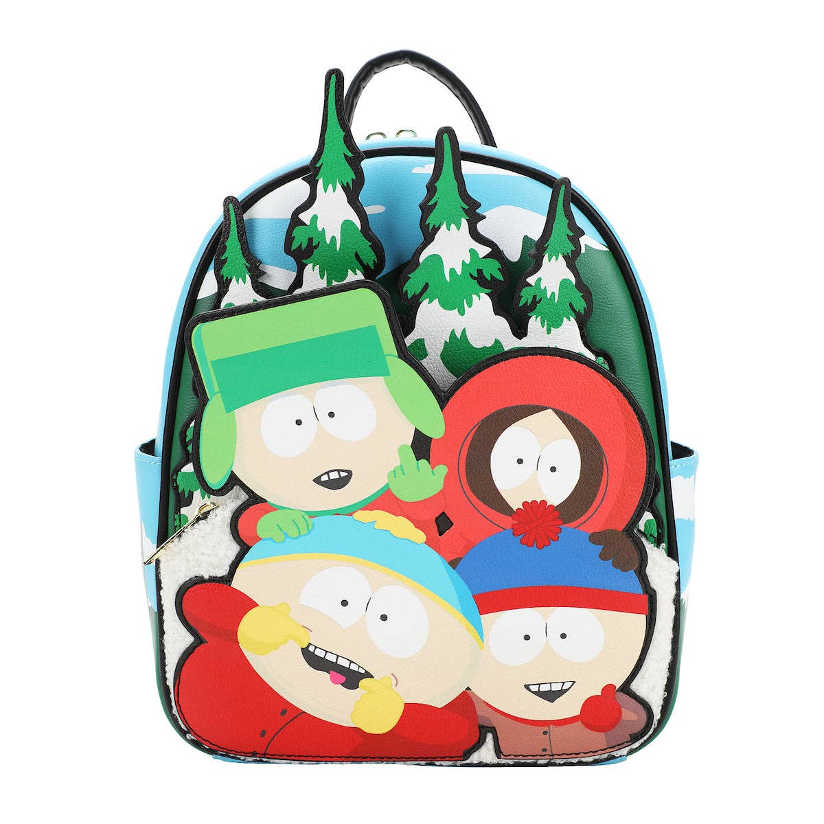 Bioworld Merchandising - Wholesale Backpack - Unisex - South Park Stan, Kenny, Cartman, and Kyle 10.5" Mini Backpack0