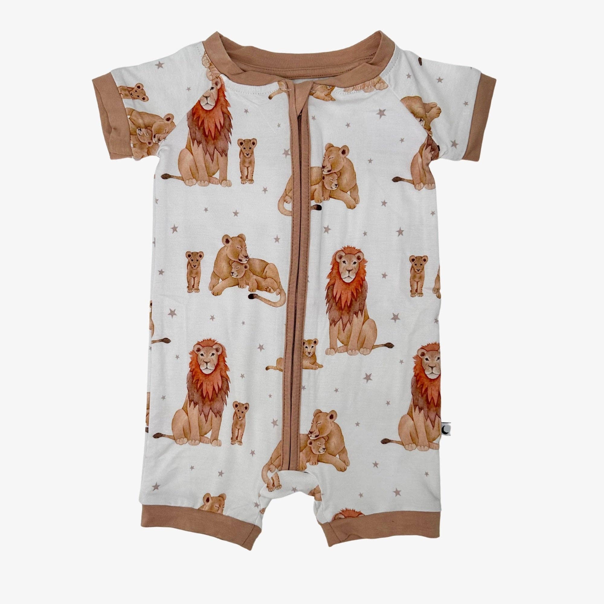 Jensens Jammies - Wholesale Sleepsuit - Baby - Just Lion Around shorties5