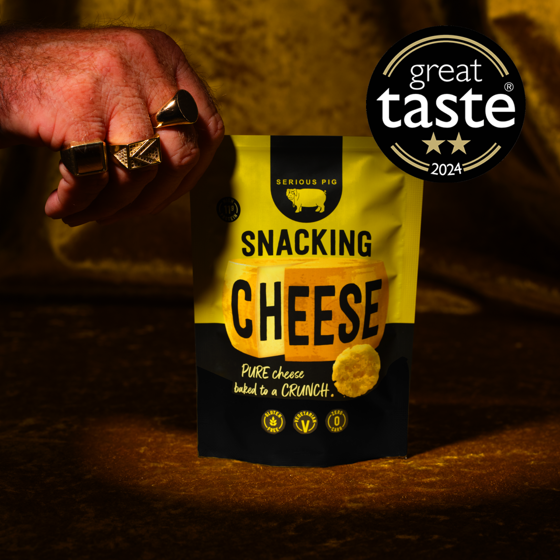 Serious Pig – wholesale Cheese – Snacking Cheese 'Classic' (shelf-ready Box of 12)1