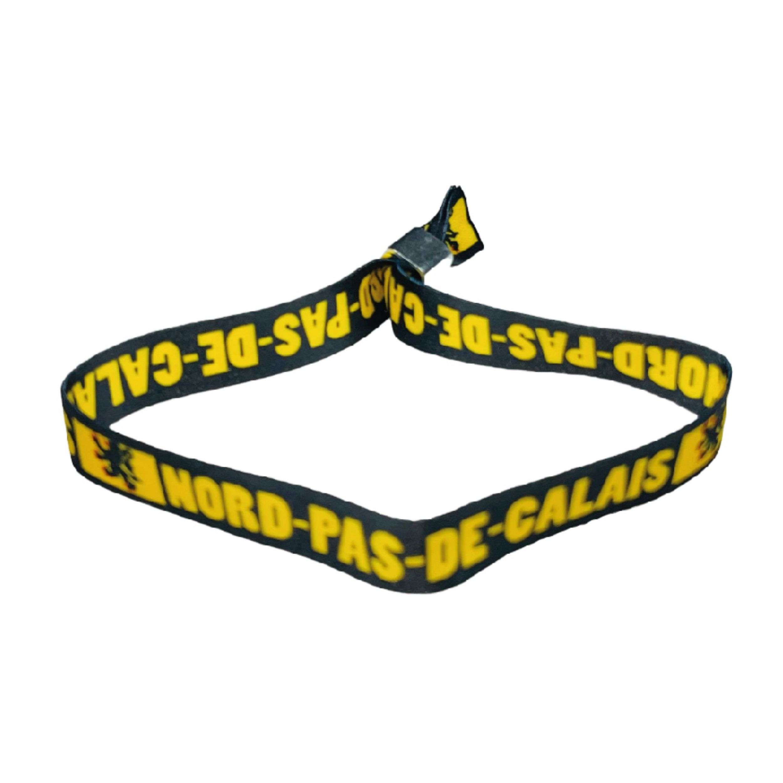 Astur Pins - Wholesale Woven/Braided Bracelet - Bracelet – Flag of Nord-Pas-de-Calais – France – P15780