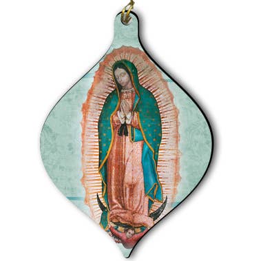 Holzverzierung Unserer Lieben Frau von Guadalupe für den Großhandel von Nelson Gifts Wholesale
