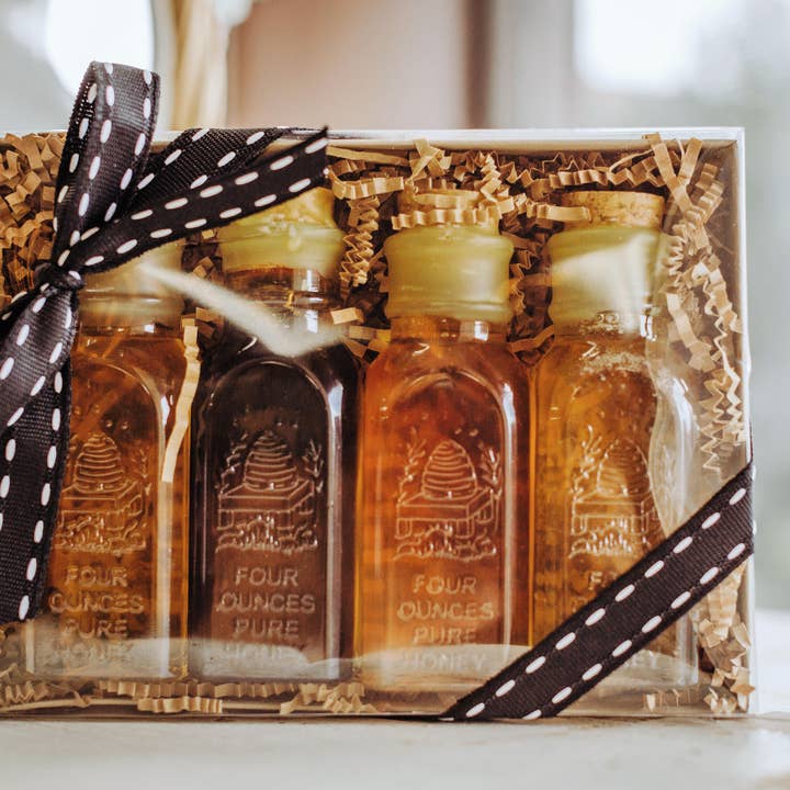 The Beekeeper's Daughter - Wholesale Honey - Vintage Honey Bottle Sampler Gift Set