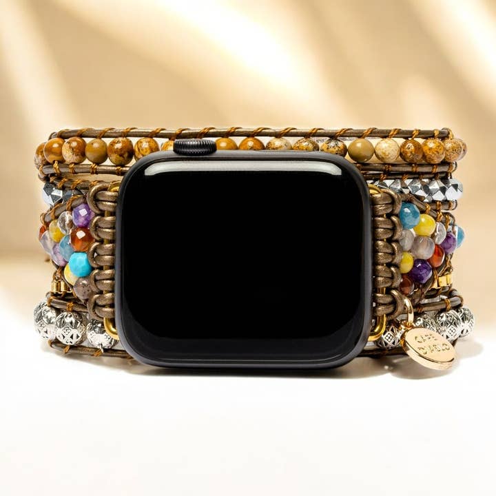 Earth Healing Energy Apple horlogeband voor wholesale door Cape Diablo