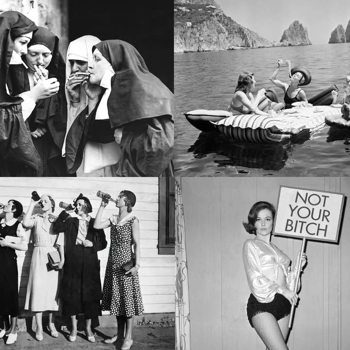 Barbara Decor - Wholesale Poster - Mixed 5 pack - 18x24" Posters - Trendy Black & White Photos