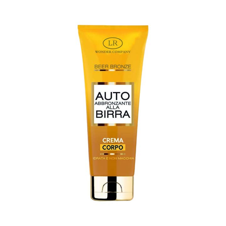 G08 | Selbstbräuner mit Bier Körpercreme 125 ml. für den Großhandel von pirotta srl