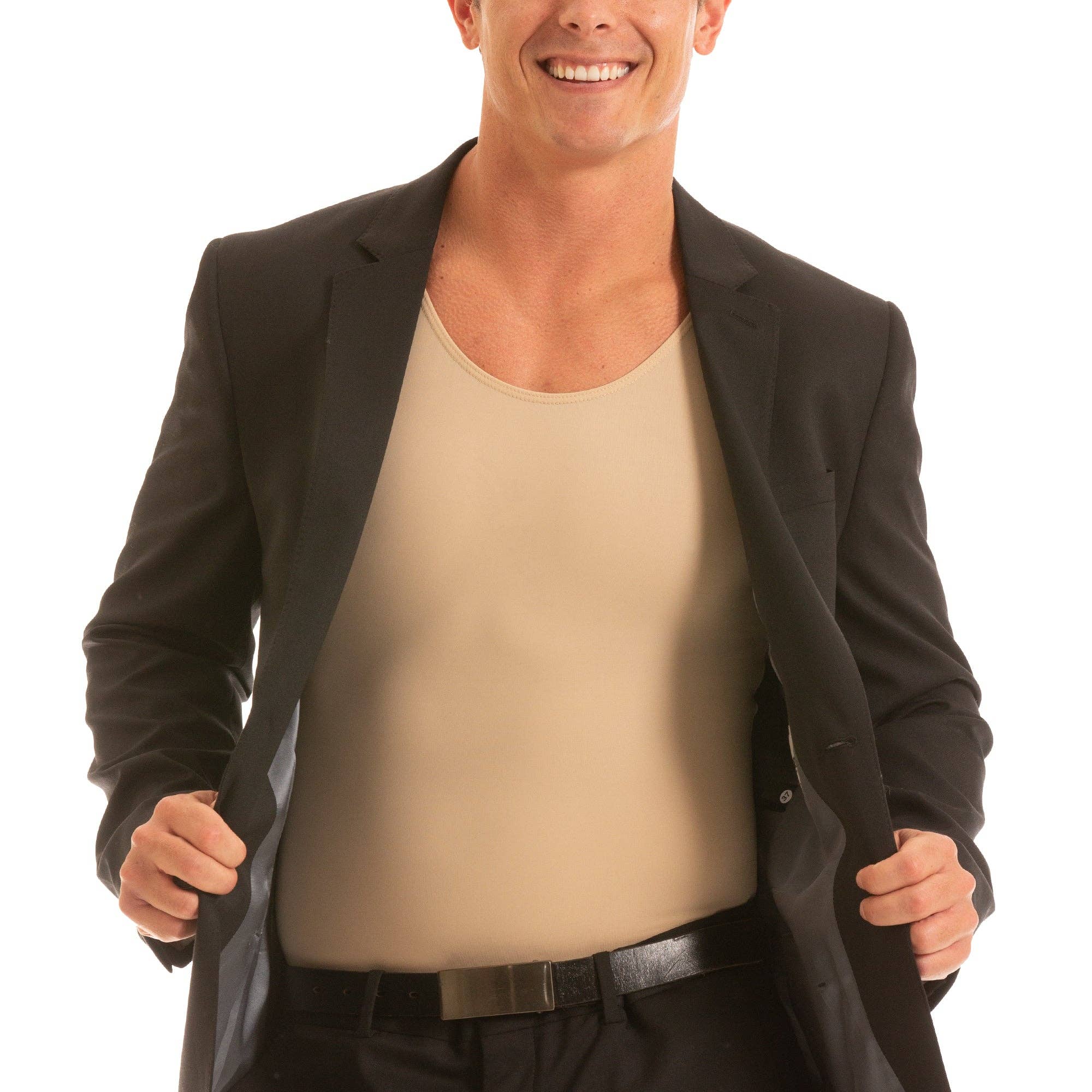 InstantFigure - Wholesale Shirt - Men's - Insta Slim Big & Tall Compression Muscle Tank MS0001BT20