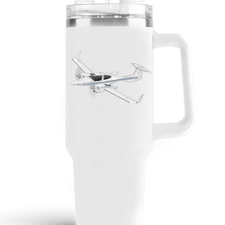 AeroMugs - Wholesale Coffee Mug - Diamond DA42 Twin Star4