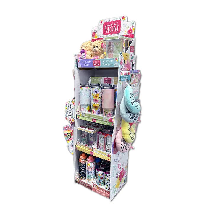 Novelty Brands - Wholesale Retailer Display - Kids & Baby - Mother's Day Celebrate Mom Gift Assortment Floor Display