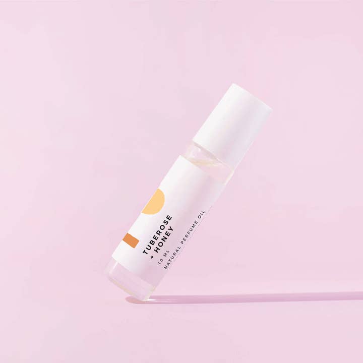 Homebody Candle Co. - Wholesale Roll-On Fragrance - Tuberose + Honey • perfume oil