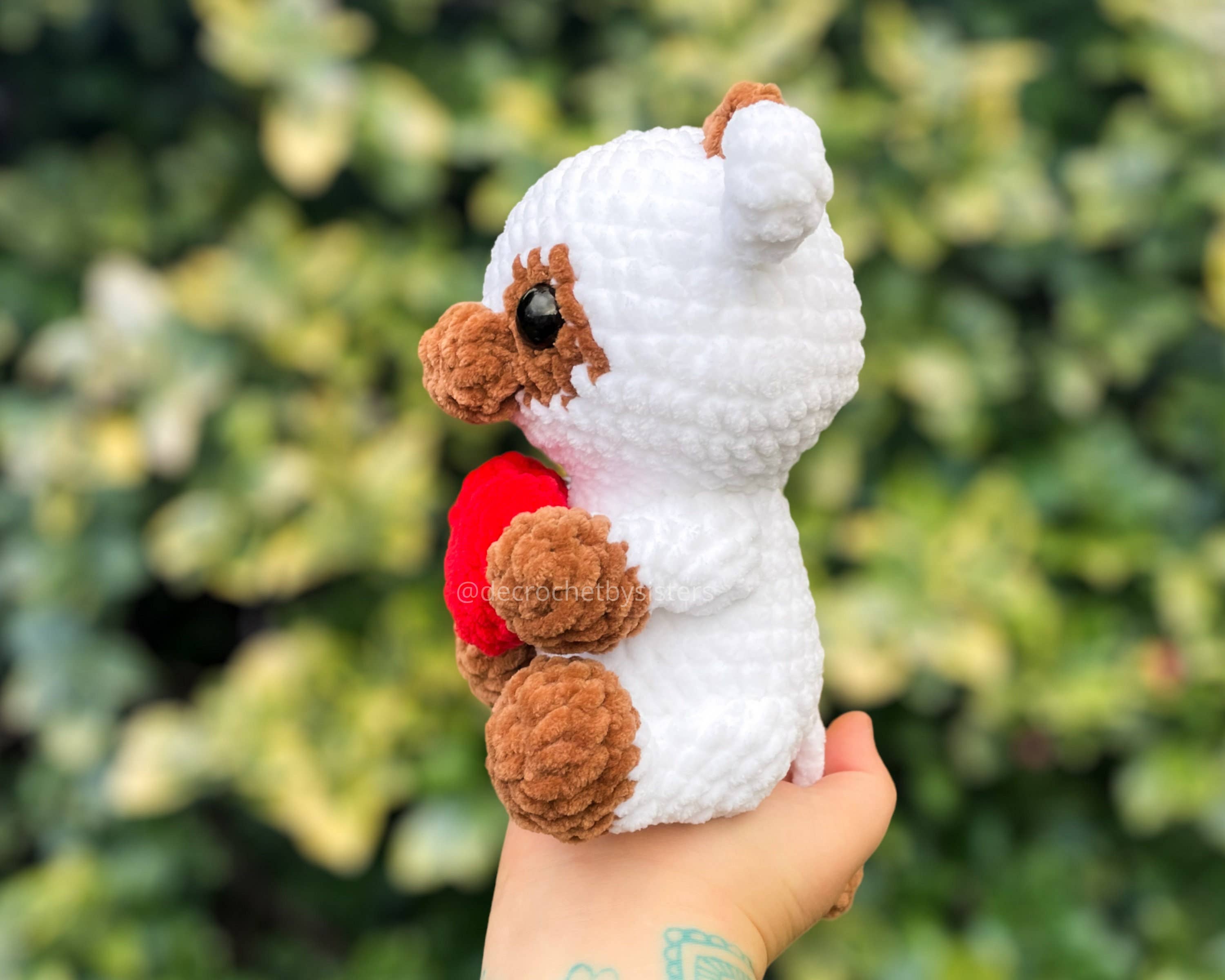 TOMOPOD LLC - Wholesale Stuffed/Plush Toy - Kids & Baby - Crochet Valentine's Day Cow, Cute Amigurumi Valentine5