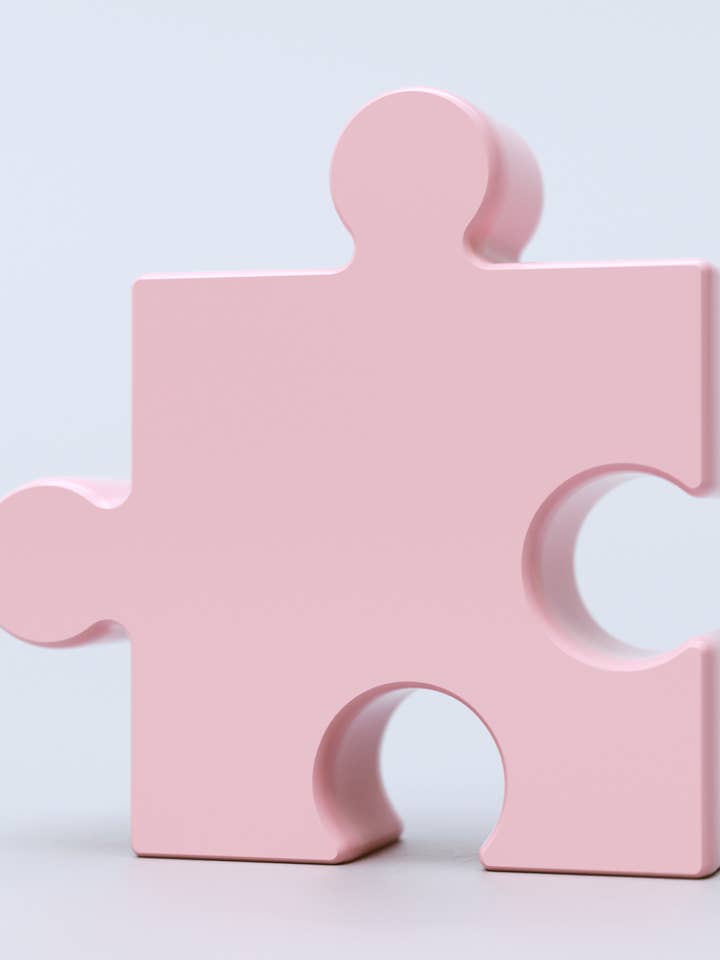 Pink Puzzle Vase for wholesale by Fluid market