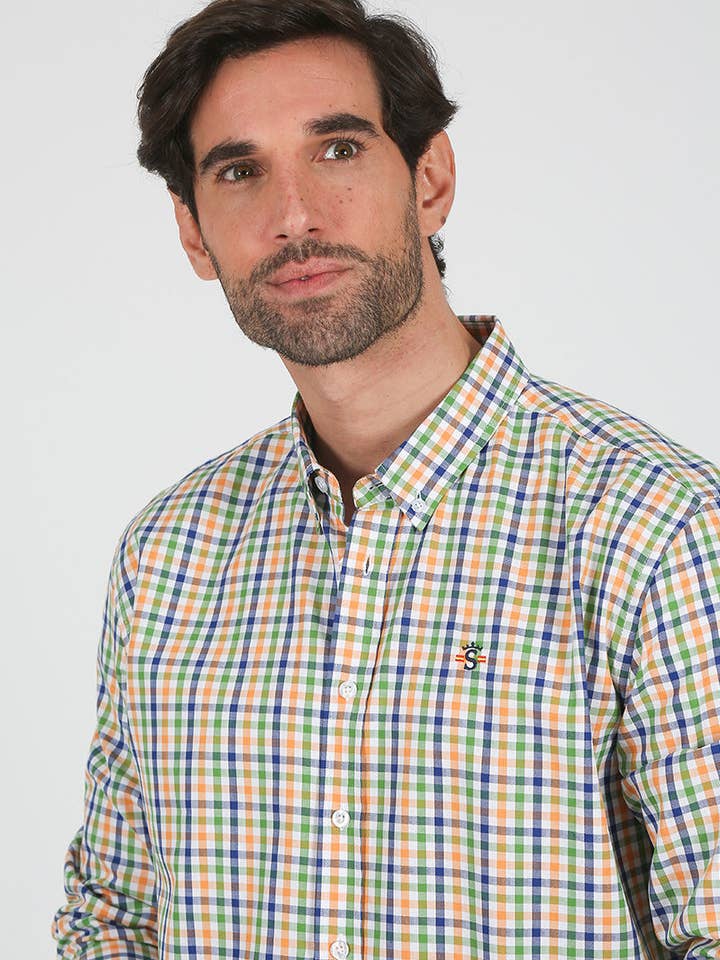 Skjorte GRØN for engroshandel hos Solera