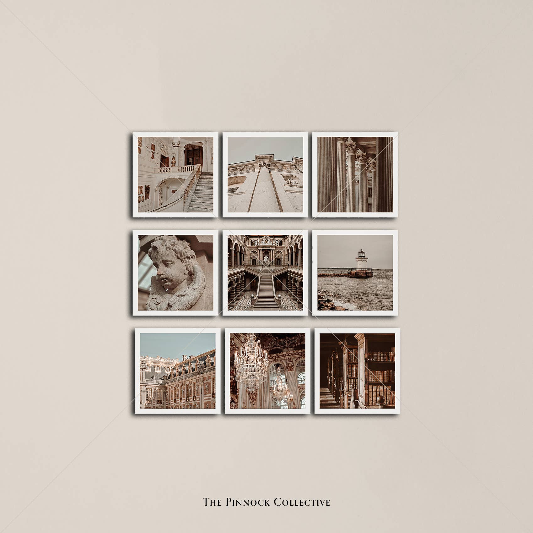 The Pinnock Collective - Vente Autocollant - Feuille d'autocollants sur le thème de Light Academia3