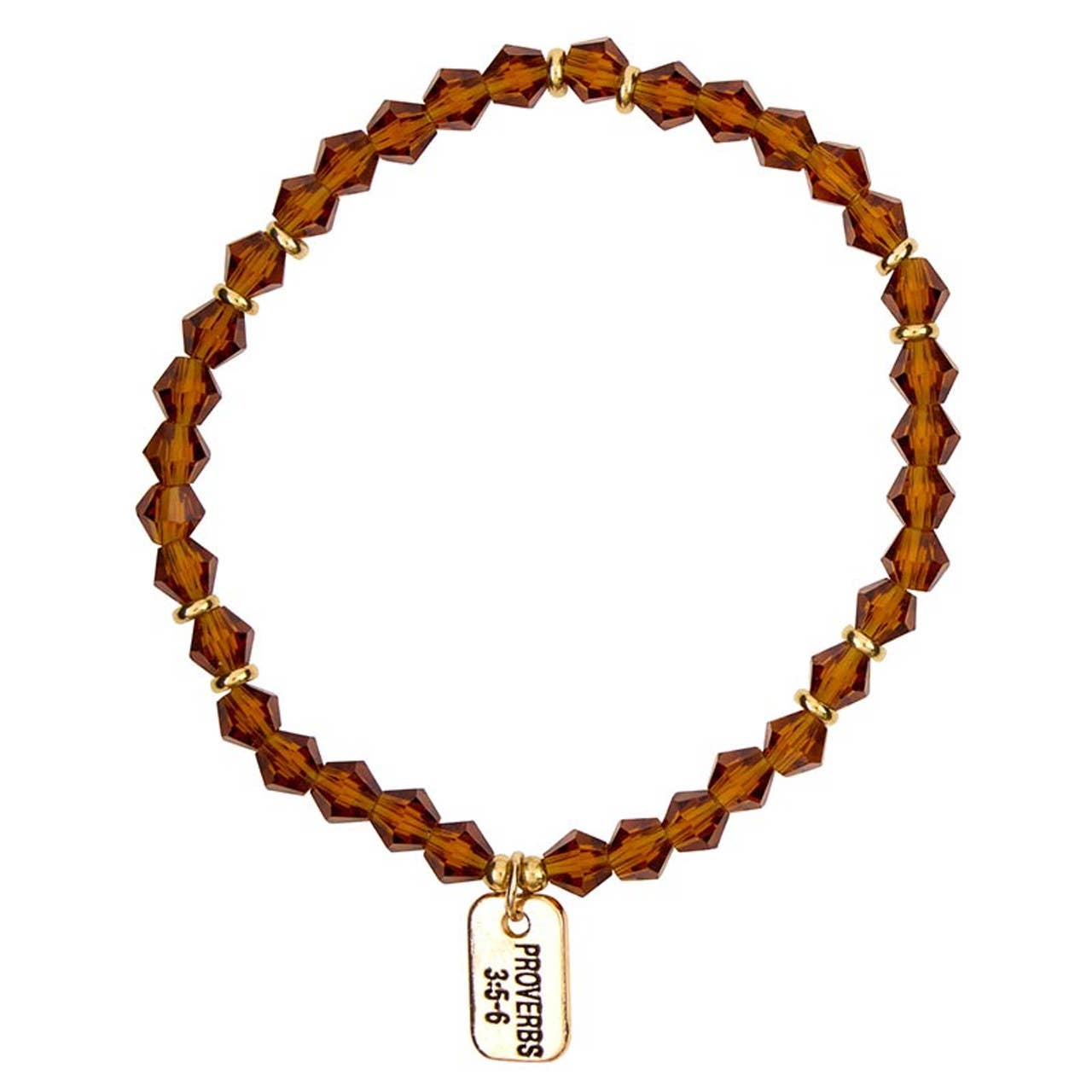 Faithworks by Creative Brands - Wholesale Beaded Bracelet - Glass Bead Tagged Bracelet Filled Display9