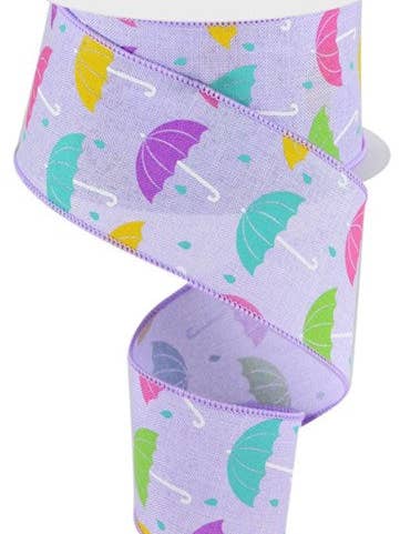 Parapluies de 2,5 po x 10 m en bleu royal, blanc, bleu sarcelle, rose, jaune, gris (Q) pour la vente par Waterman's Loft Inc.