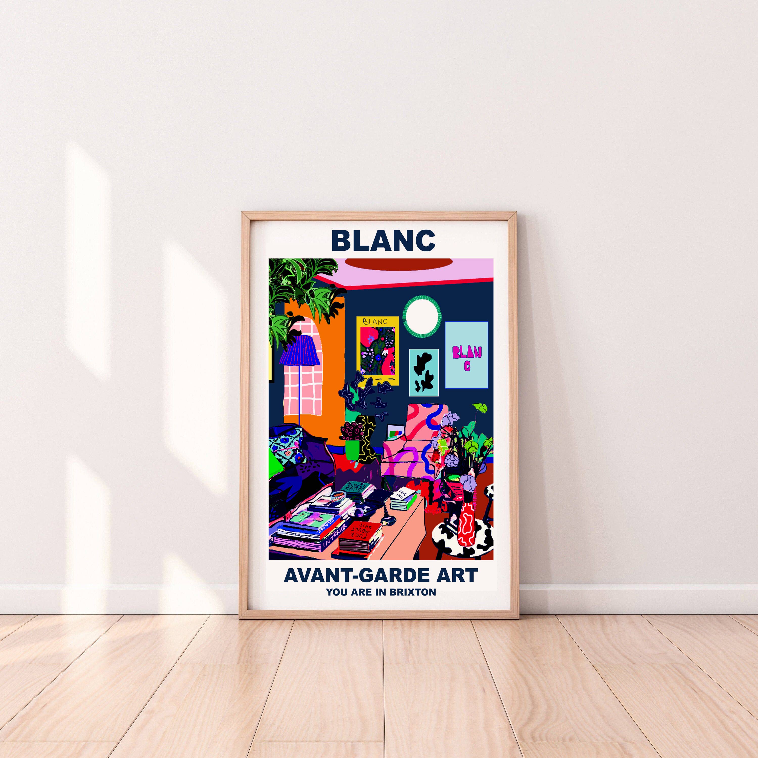 BLANC Prints UK - Wholesale Art Print - A Brixton Home A3 Print