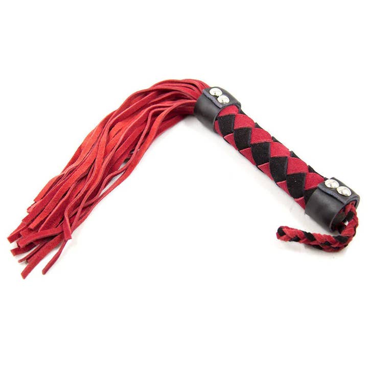 Plesur Body Products - Wholesale Sex Toy - Flogger - Leather 15.5"