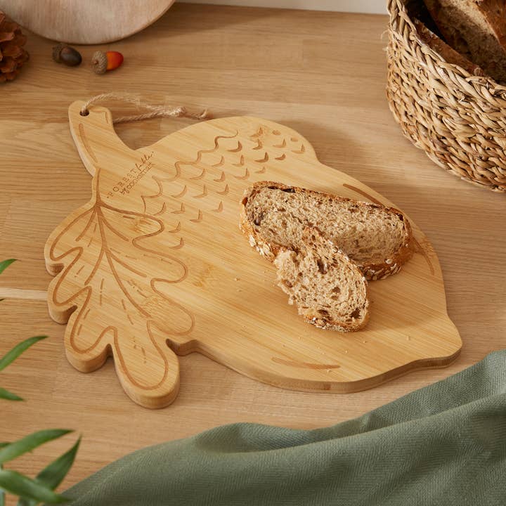 Bamboo Acorn Board Forest Fable for wholesale by Cooksmart