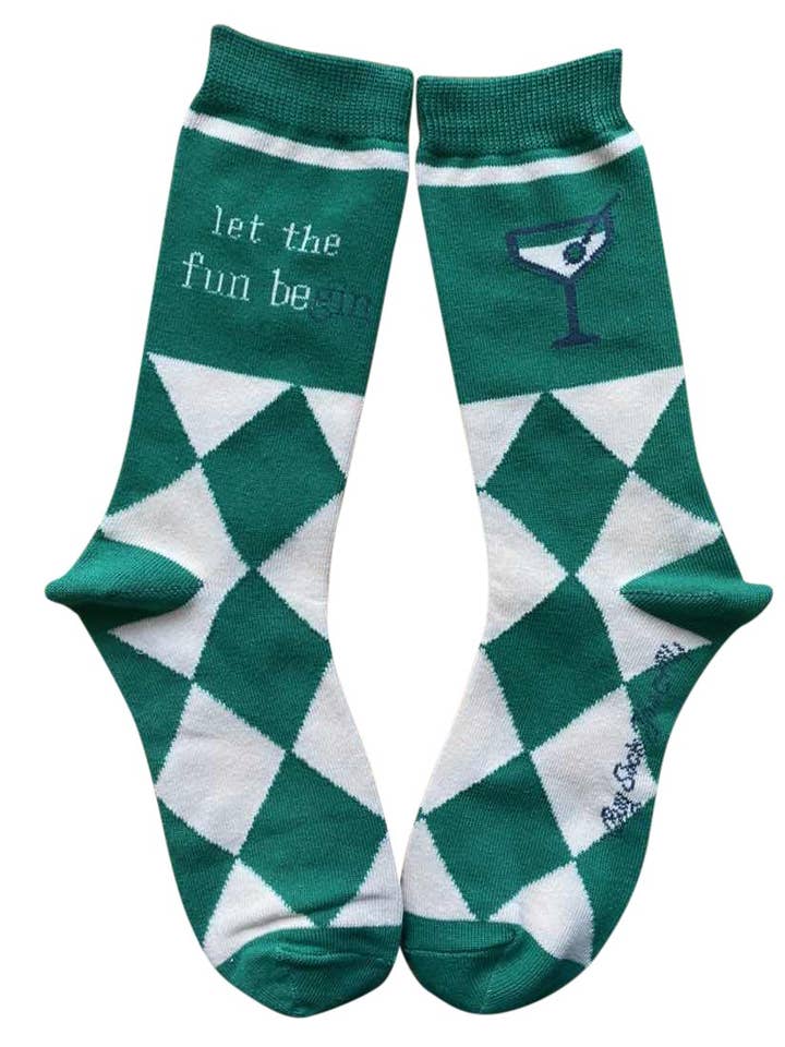 Lass die Fun Begin Damensocken für den Großhandel von Buy Socks You All