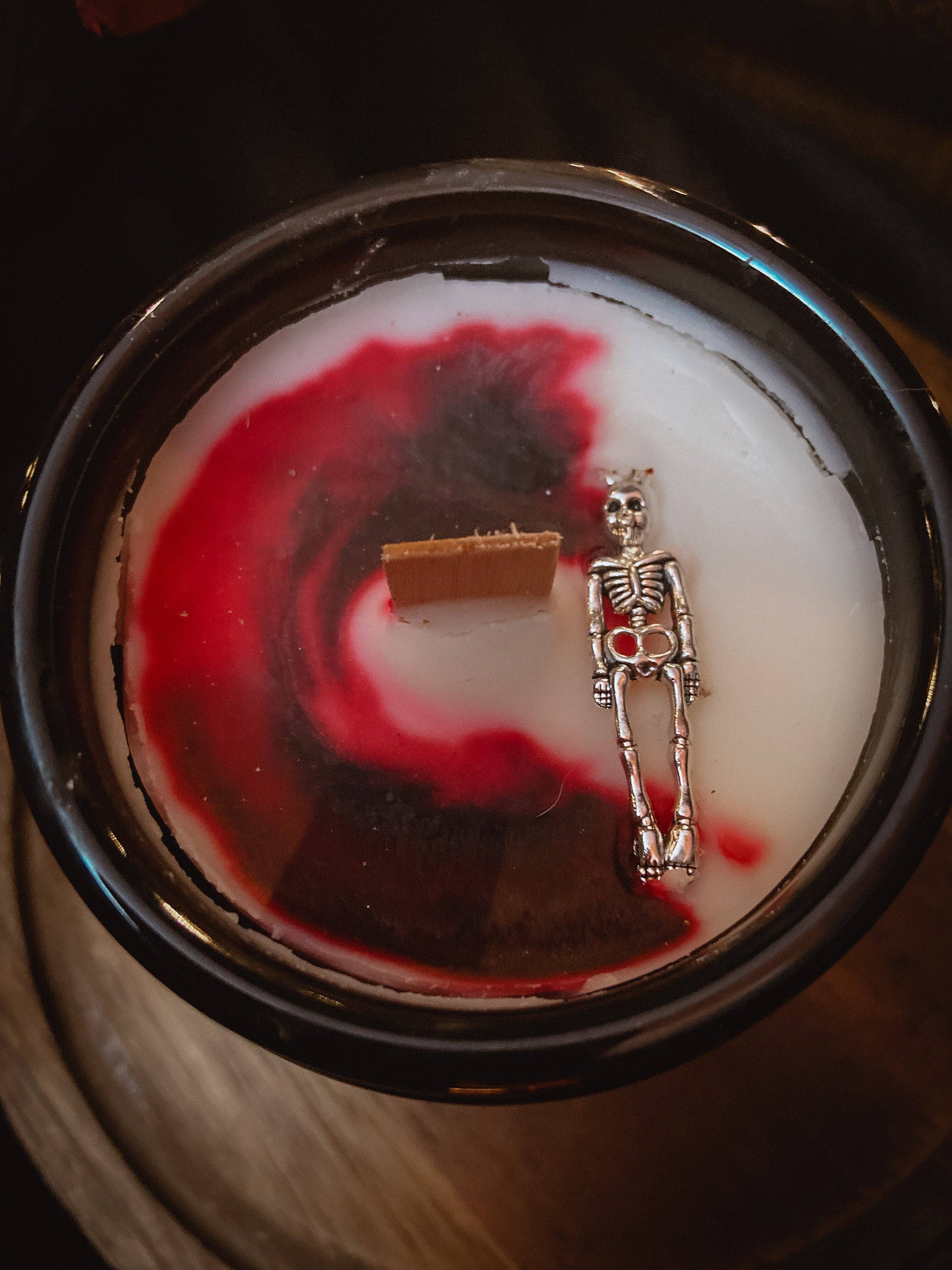 Sacred Lore - Wholesale Jar/Filled Candle - Witch Candle, Ritual Candle, Apothecary Jar, Danse Macabre3