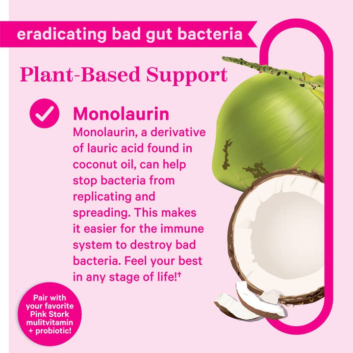 Pink Stork - Vendita all'ingrosso Vitamine/integratori orali - Monolaurina totale1