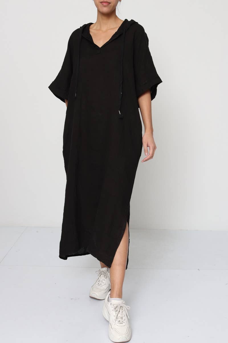 LÉA & LUC - Venta al por mayor Vestido - Mujer - Vestidos cortos de lino 100 % REF. 1493