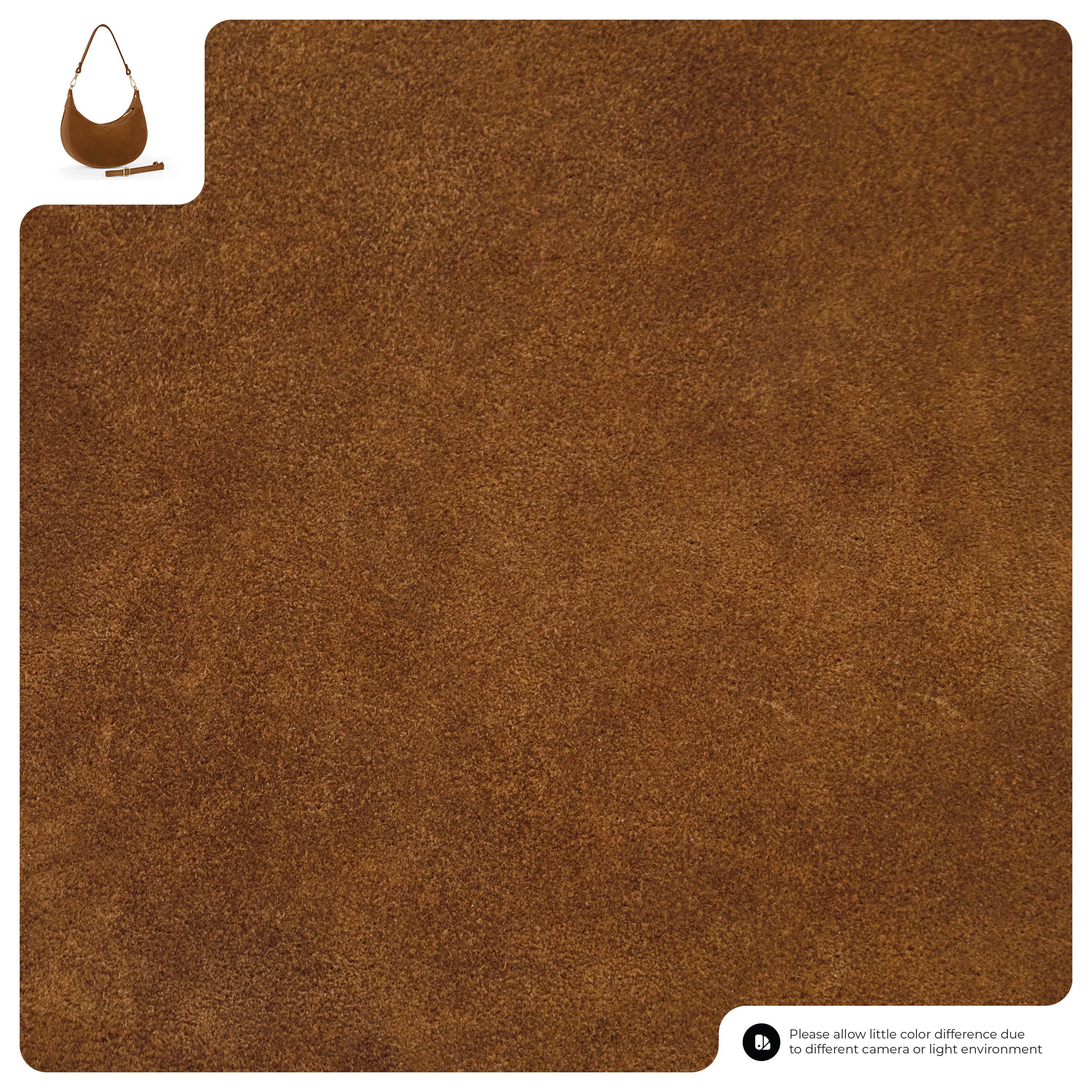 TAKEASY - Vente Sac porté épaule – femme - Sac à bandoulière en cuir suédé23