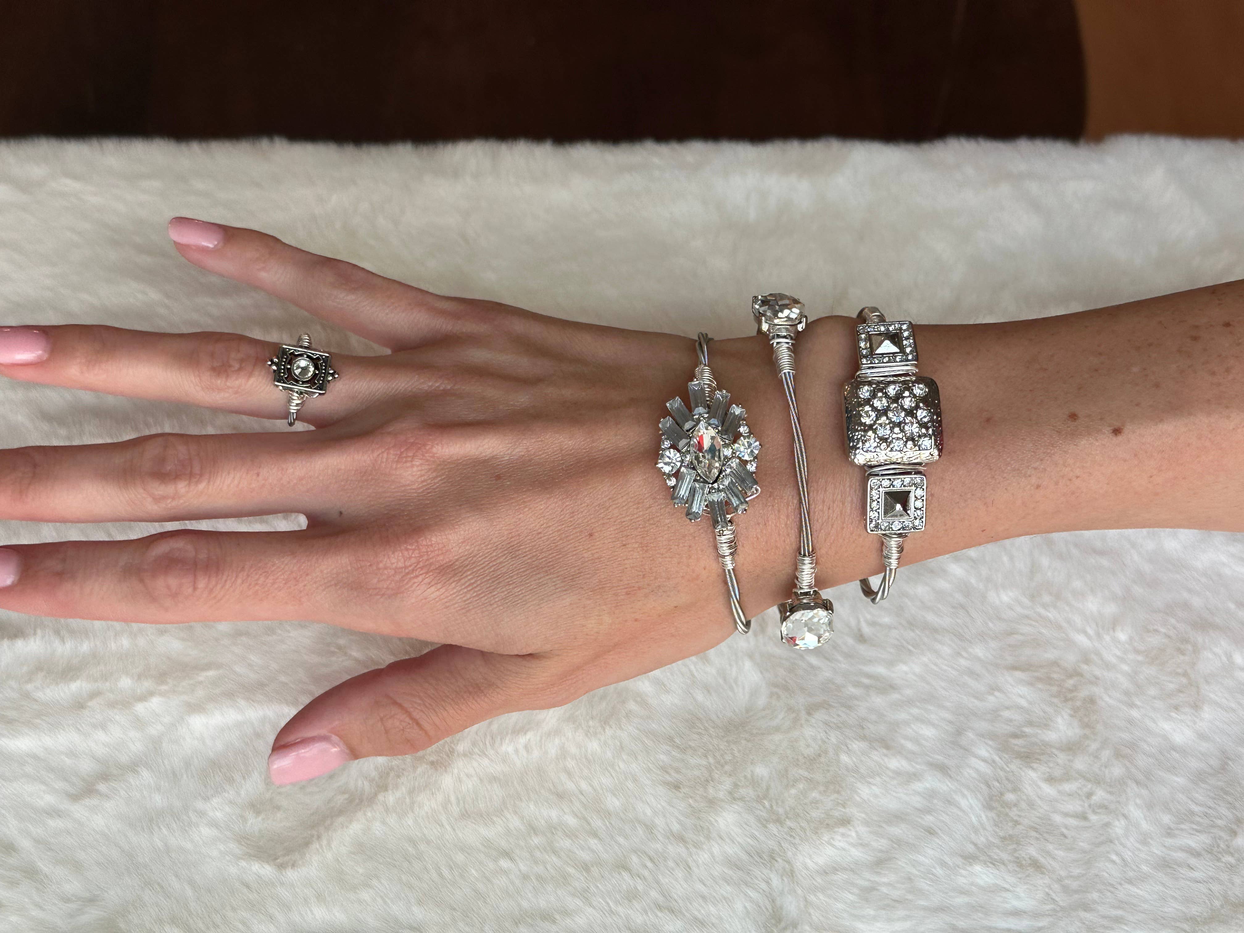 String Theory Jewelry - Wholesale Jewelry Set - Silver Crystal Collection