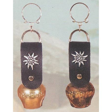Alpen Schatz - Venta al por mayor Llavero - Unisex - Llavero con forma de cencerro pequeño