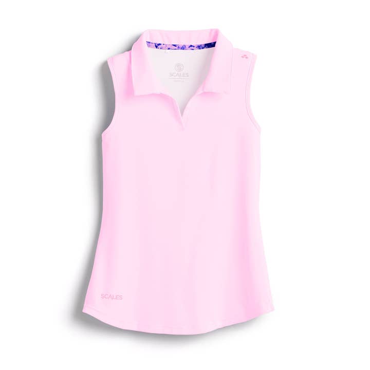 Offshore Core Womens Sleeveless Polo for wholesale by Scales Gear