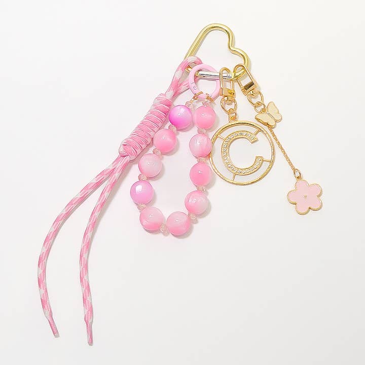 Ornaments-Letters flowers beads hand-woven butterflies for wholesale by Eagle Crest Industries Inc.