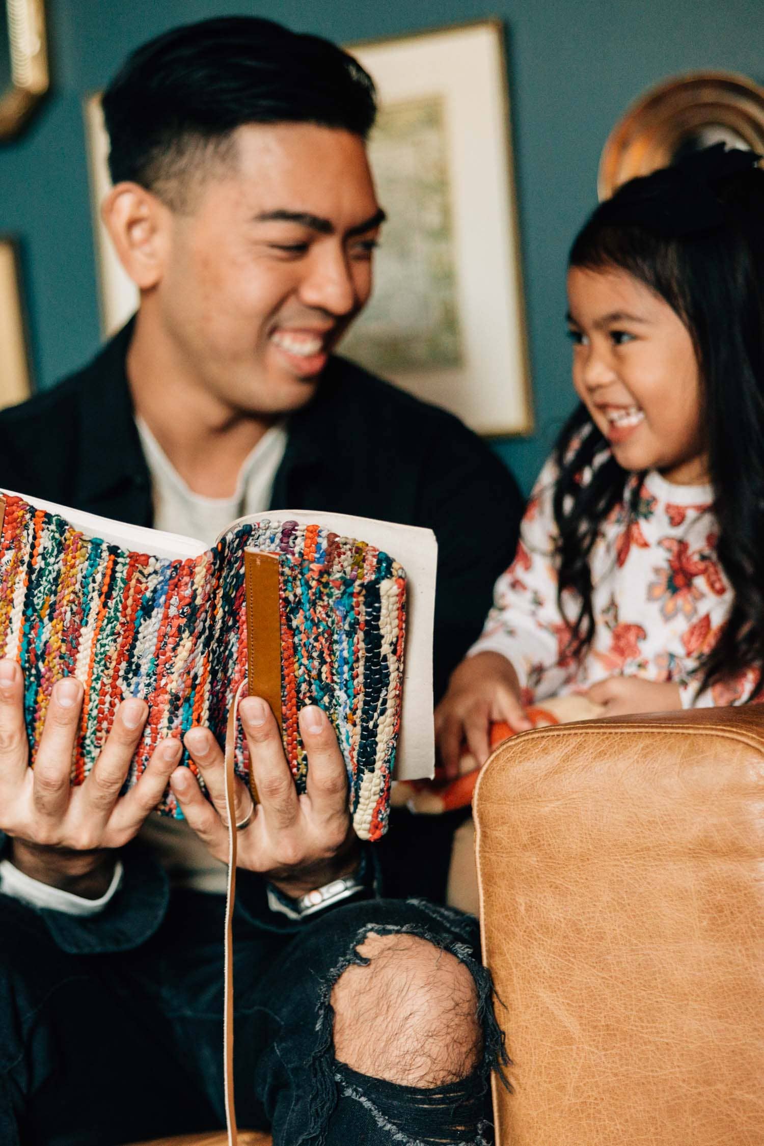 Ten Thousand Villages - Wholesale Journal/Diary - Sari & Leather Travel Journal1