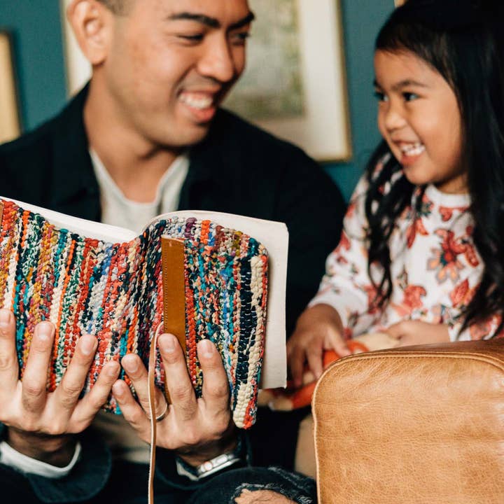 Ten Thousand Villages - Wholesale Journal/Diary - Sari & Leather Travel Journal1